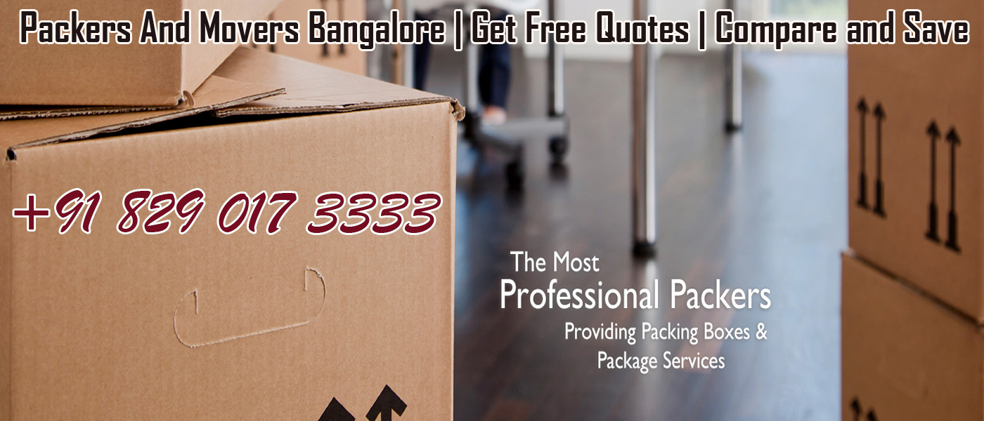 Packers And Movers Bnangalore Rate List Chart